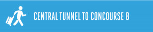 Central Tunnel to Concourse B Central Tunnel to Concourse B