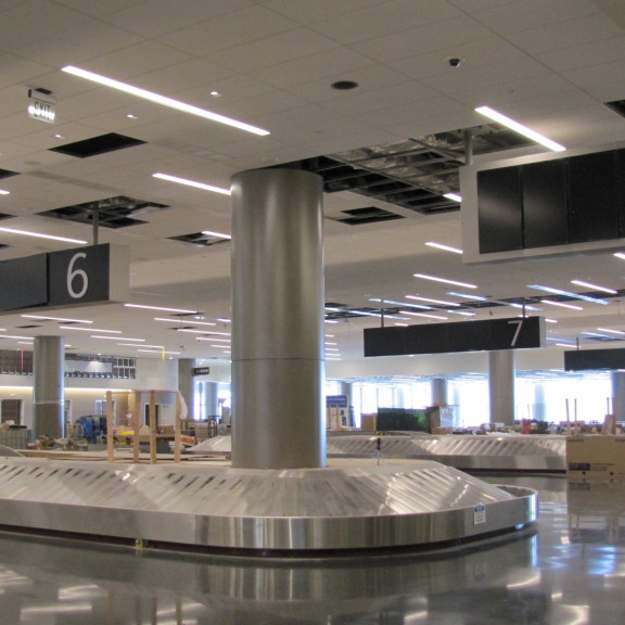 Baggage claim carousel July 2020