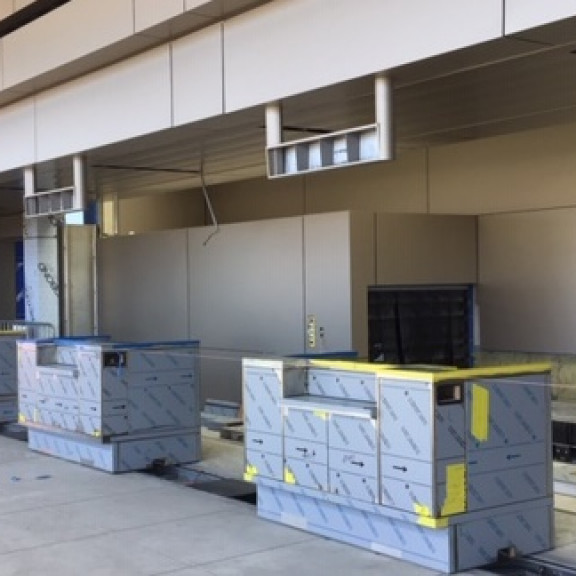 Curbside check in July 2020