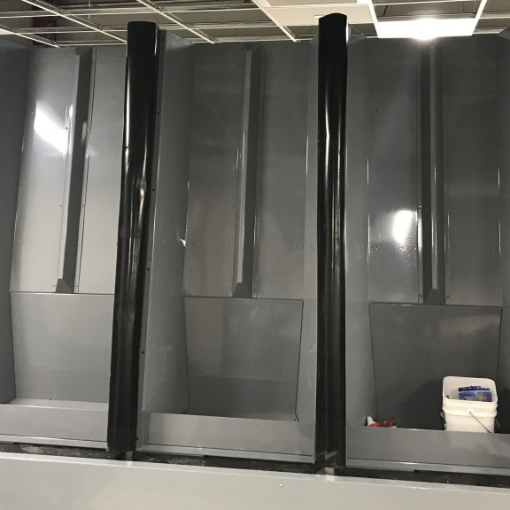 Oversized baggage claim install July 2020