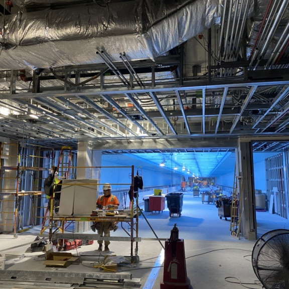 Tunnel portal framing Sept 2023