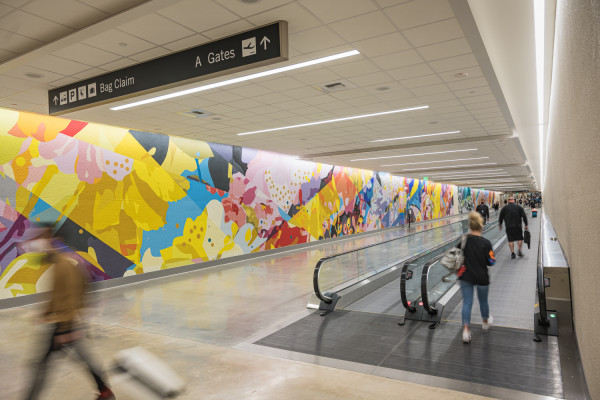 Spring Mid Concourse Tunnel Spring Mid Concourse Tunnel