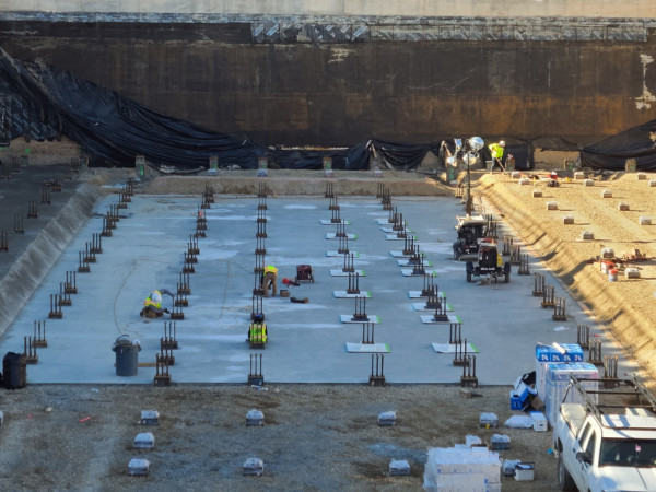 Central Tunnel Mud Slab Prep