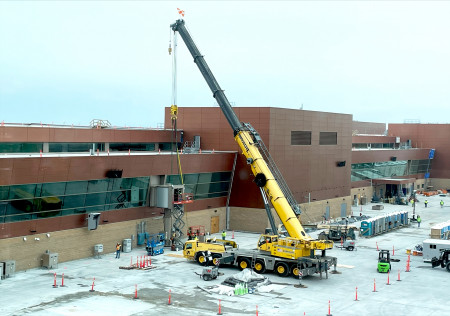 Jet bridge installation 12.7