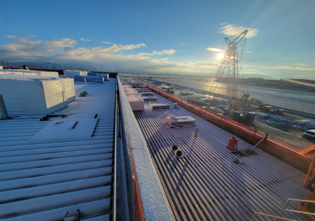 Jet bridge installation 12.7