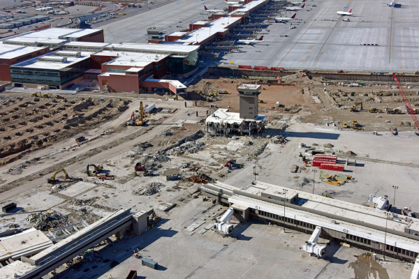 Terminal 2 demolition February 2021 v2