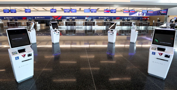 Terminal level 3 check in kiosks August 2020