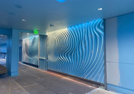 Wavy walls