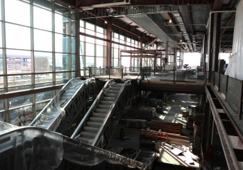 Terminal Escalator Well February 22 2019&nbsp;(Photo by Sue Zaybal)