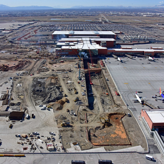 ARP Aerial Central Tunnel Looking South March 24 2021