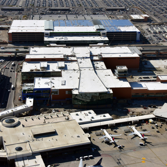 Aerial looking south September 2019