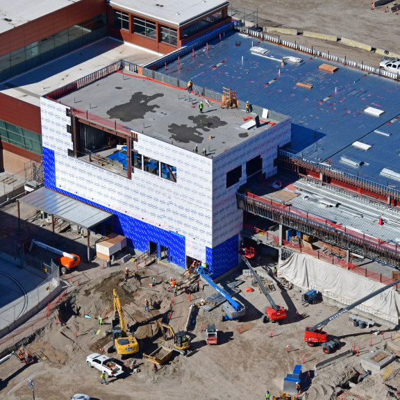 Concourse A east progress November 2021