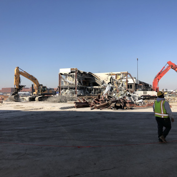 Concourse D demo December 2020