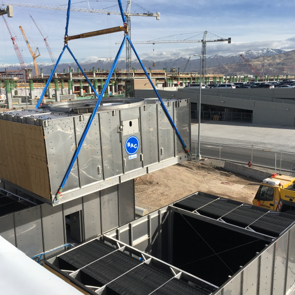 Cooling Towers Installed at CUP