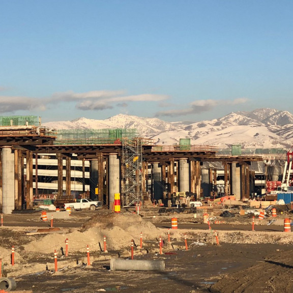 Elevated road Jan 2018