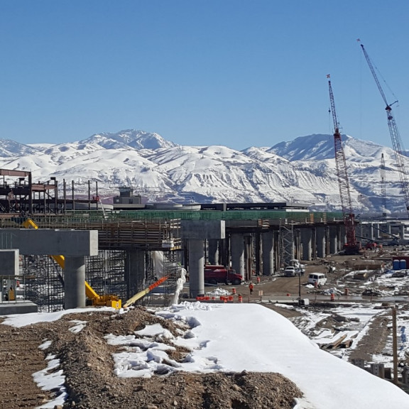 Elevated roadway bents March 2018