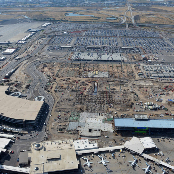 Existing Airport looking South