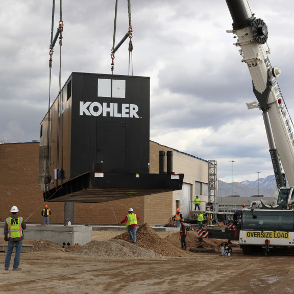 Generator Installation at CUP Feb 2018