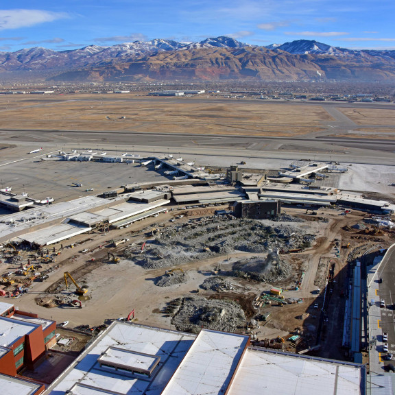 Legacy Garage Demo Looking E December 2020