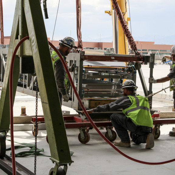 NCE Sect G Escalator install June 6 2023