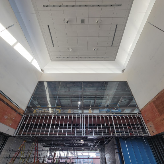 NCE interior curtain wall February 2024