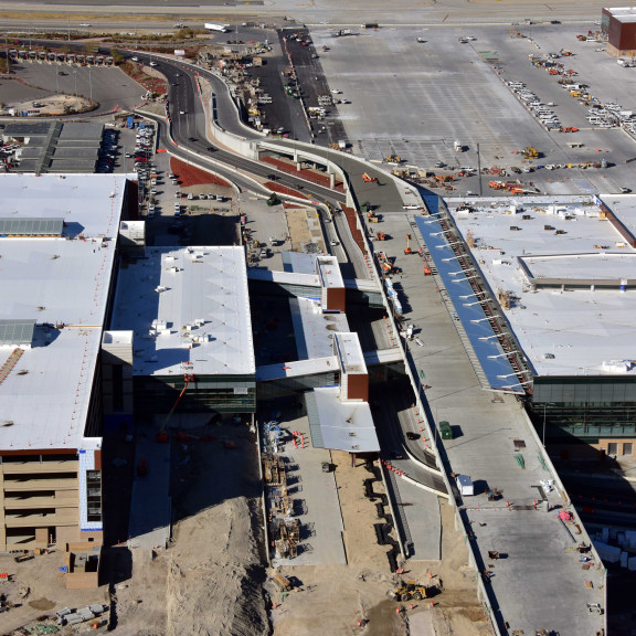 October 25 2019 Garage Roadway Terminal Looking West