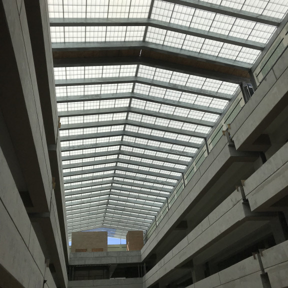 Parking Garage skylight Sept 26 2019