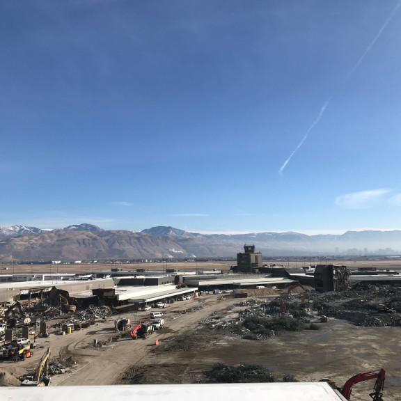 Parking garage and terminal demo December 2020