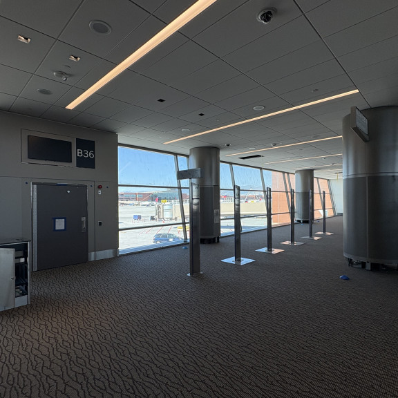 Phase 4 Concourse B west gate B 36 July 2025