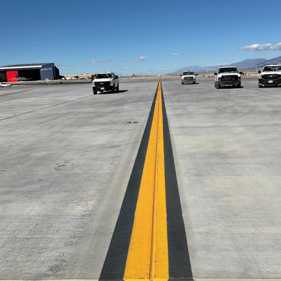 Phase 4 airfield painting October 2025