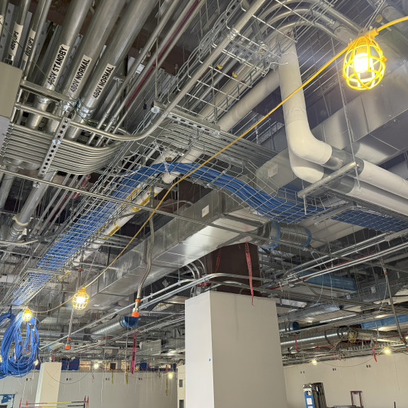Phase 4 cable ceiling work August 2025
