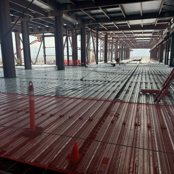 Phase 4 level 2 area l metal deck July 2024