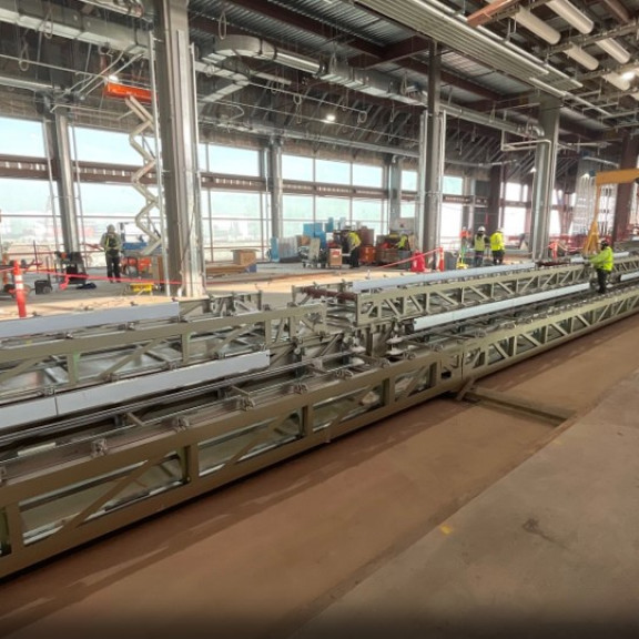 SCE Area B moving walkway January 2022