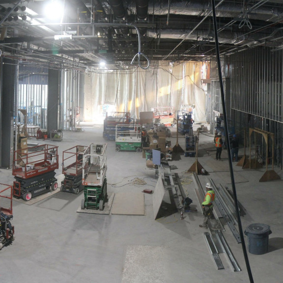 SCE Interior Framing Progress January 2022