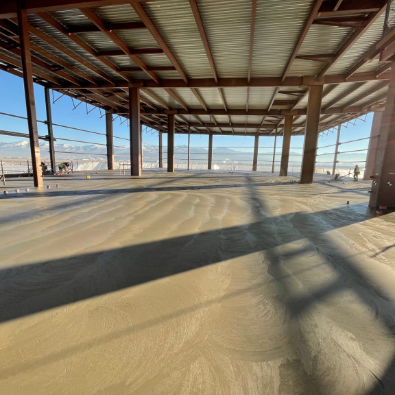 SCE concrete pour January 2022