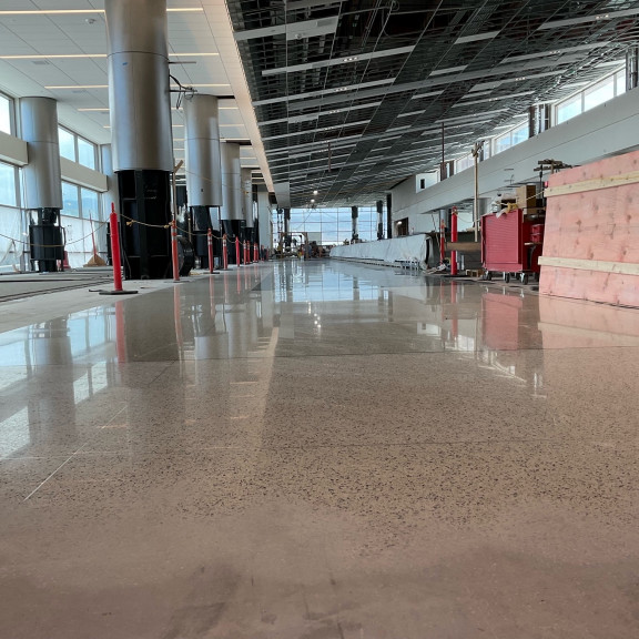 SCE terrazzo polish June 2023