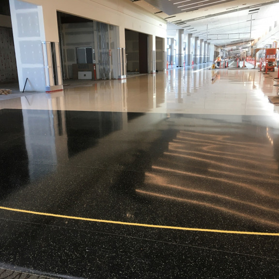 South Concourse Terrazzo February 2020