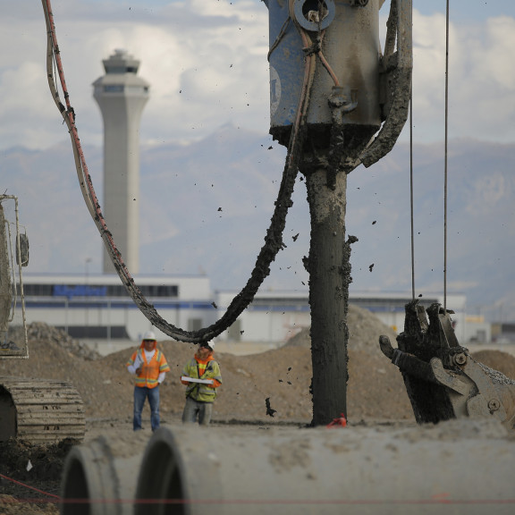 Stone Columns and Tower
