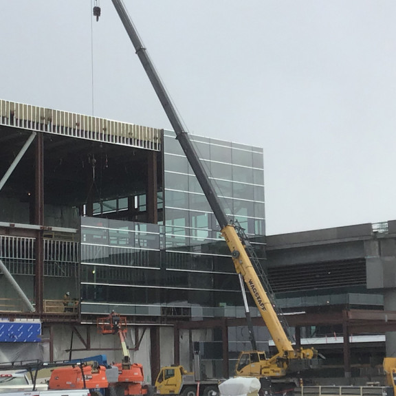 Terminal CBP west curtain October 2019