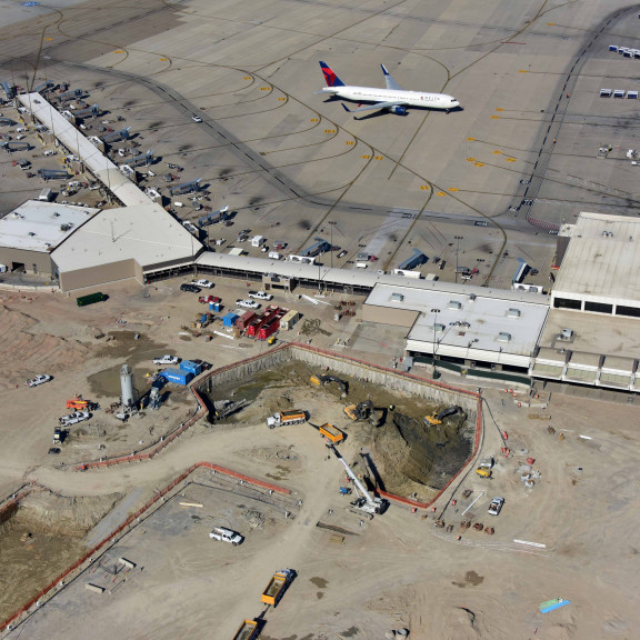Terminal Excavation Aerial