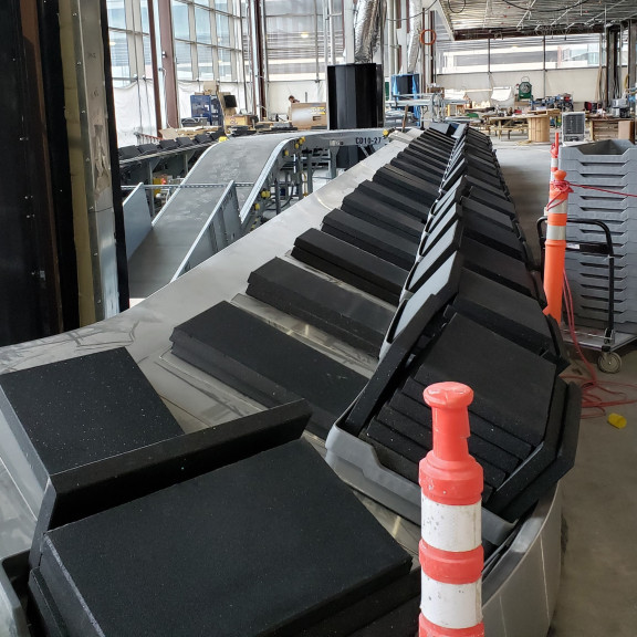 Terminal baggage claim March 2020