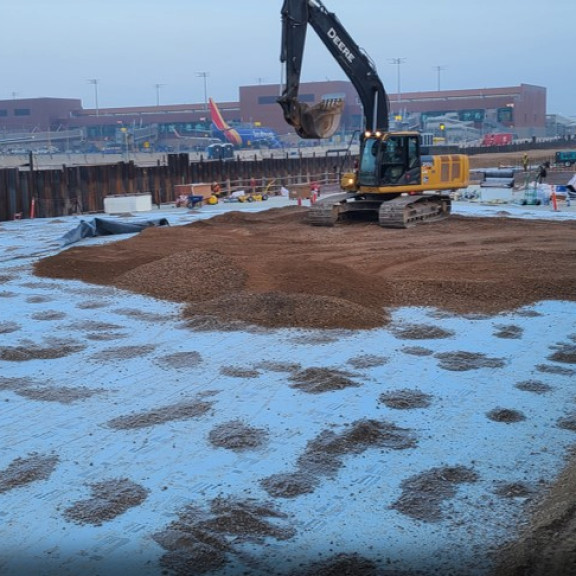 Tunnel Area C D lid backfill January 2022