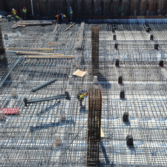 Tunnel Area d2 rebar July 2021