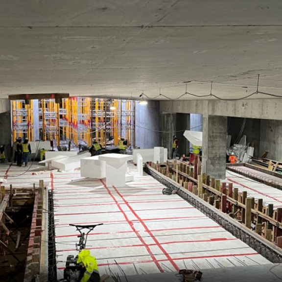 Tunnel area a apm platform March 2022