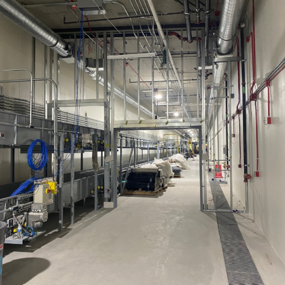 Tunnel frame mid baggage tunnel firewall April 2023