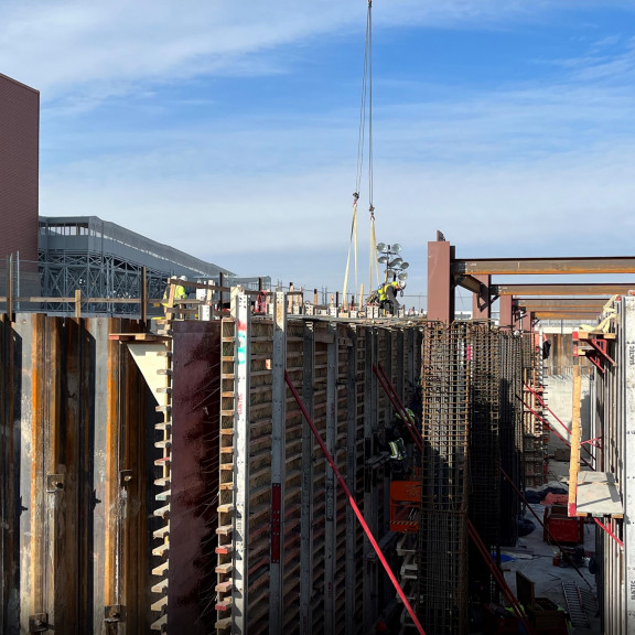 Tunnel walls January 2022